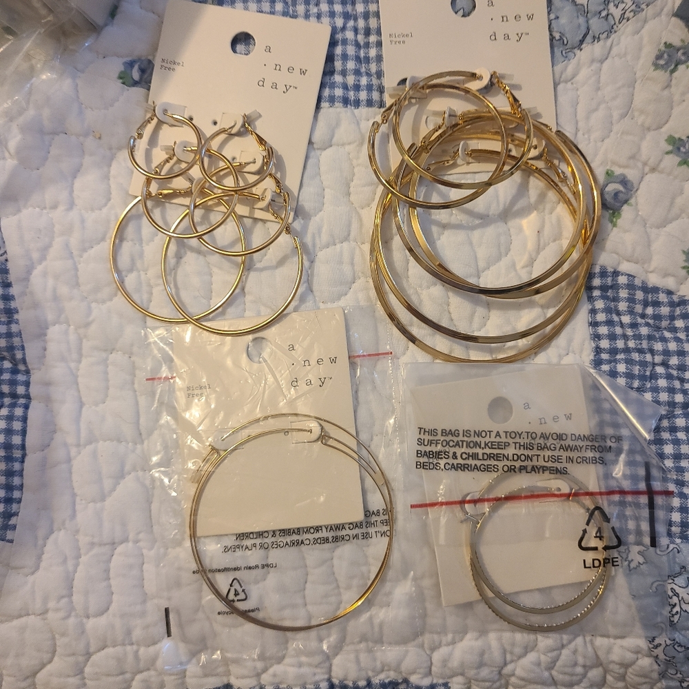 Gold hoops